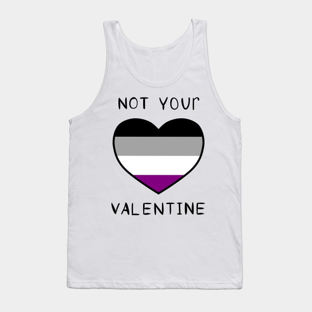 Asexual valentine's day Tank Top by Winsenta